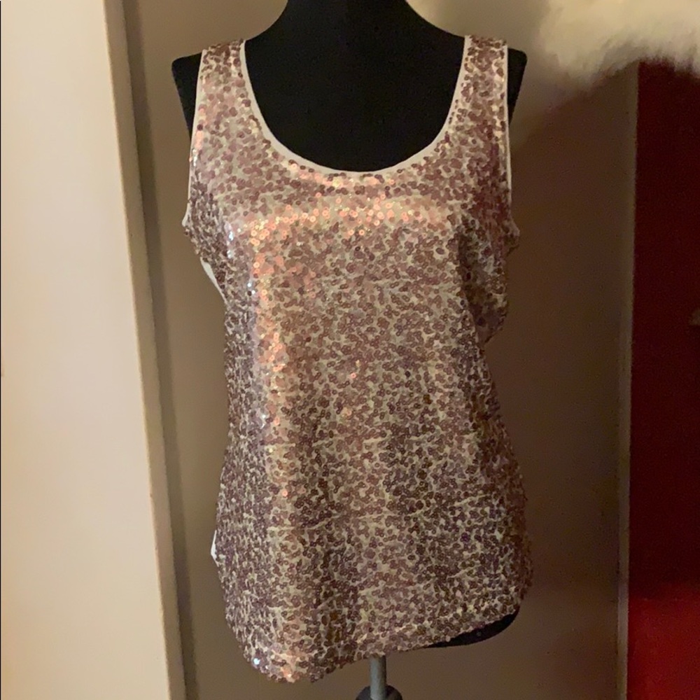 Banana Republic sequined tip